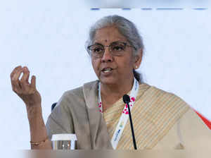 India's Finance Minister Nirmala Sitharaman