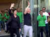 Watch: Tim Cook opens gates to India's first Apple store at Mumbai's BKC, welcomes customers