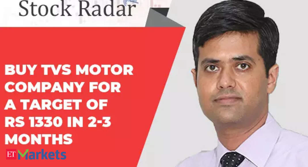 Stock Radar: Buy TVS Motor Company for a target of Rs 1330 in 2-3 months, says Ajit Mishra