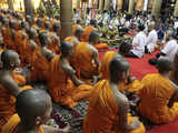 Cambodian Buddhist monks