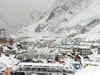 Uttarakhand: Badrinath Dham receives fresh snowfall; thick blanket of snow covers holy shrine