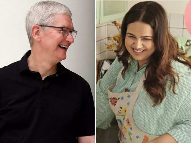 ​Pooja Dhingra invited Tim Cook for dessert at her store Le15 Patisserie in Mumbai. ​