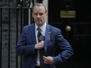 UK Deputy Prime Minister Dominic Raab resigns