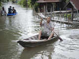 Massive floods in Ayutthaya