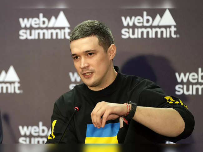 Ukraine's minister of digital transformation Mykhailo Fedorov