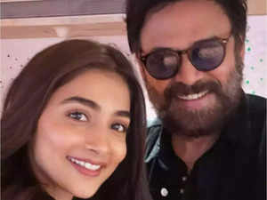 Pooja Hegde posts selfie with Kisi Ka Bhai Kisi Ki Jaan co-actor Venkatesh Daggubati