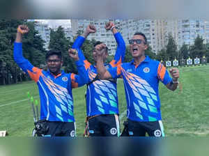 Archery World Cup: Indian men's recurve team wins silver