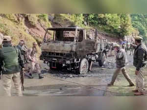 Attack on Army vehicle in J-K's Poonch: Massive search ops underway to trace terrorists