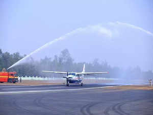 Odisha CM inaugurates flight service between Bhubaneswar and Rangeilunda airstrip