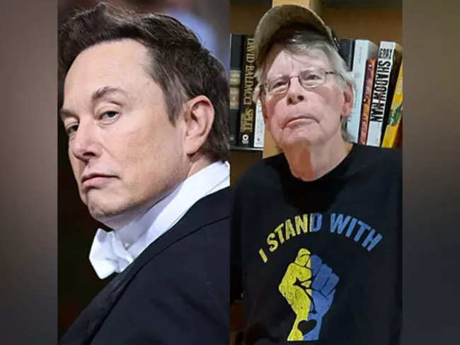 Twitter war erupts between Elon Musk, Stephen King over blue tick, Ukraine