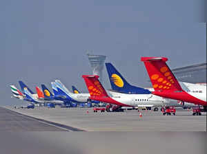 Hyderabad airport.