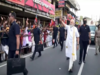 PM Modi surprises everyone by walking on Kochi streets during road show