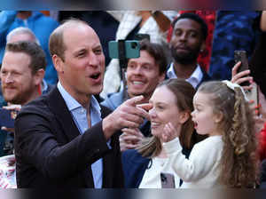 Britain's Prince William, Prince of Wales, and Catherine, Princess of Wales visit Birmingham