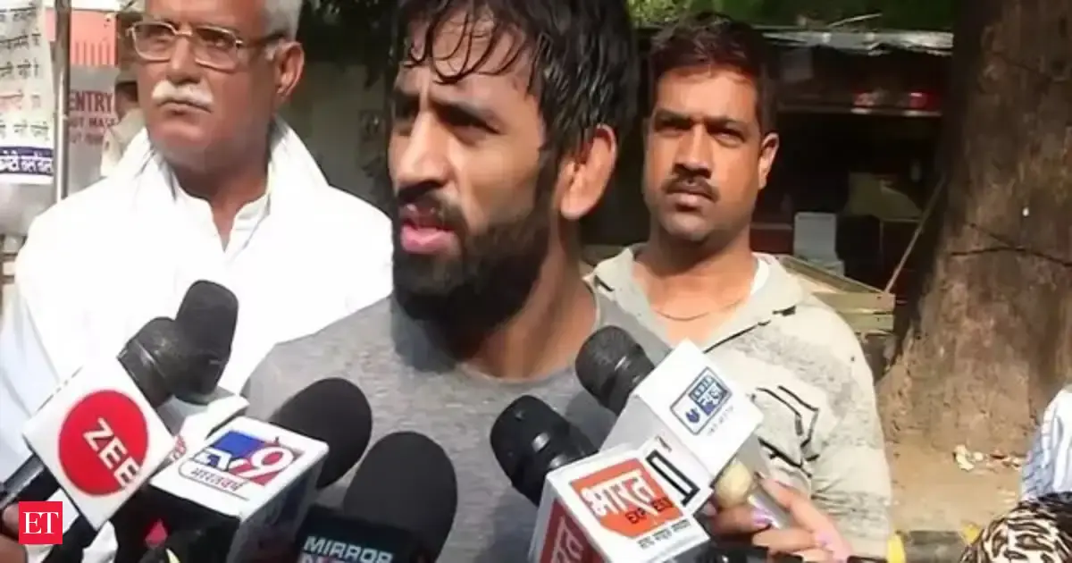 wrestler: If we are at fault.... will face punishment: Wrestler Bajrang ...
