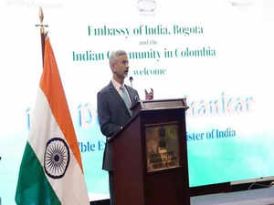 "World is recognizing.....New India," says Jaishankar while addressing Indian diaspora in Bogota