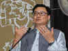 Court no place to settle such matters, says Kiren Rijiju on same-sex marriages case