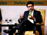 Kumar Mangalam Birla speaks during Forbes Global CEO Conference