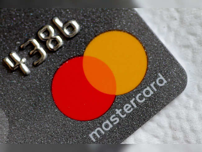 FILE PHOTO: FILE PHOTO: Illustration photo of a Mastercard logo on a credit card