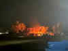 Situation tense in Manipur's Churachandpur as miscreants vandalise, set ablaze the venue of CM Biren Singh's meeting