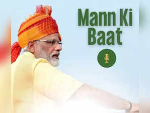 Mann Ki Baat .(photo:Twitter Modi)