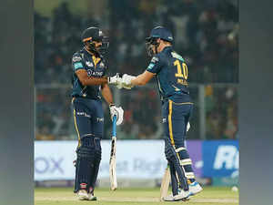 IPL 2023: Gujarat Titans defeat Kolkata Knight Riders by seven wickets, move to top spot