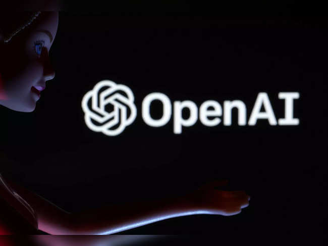 Illustration shows OpenAI logo