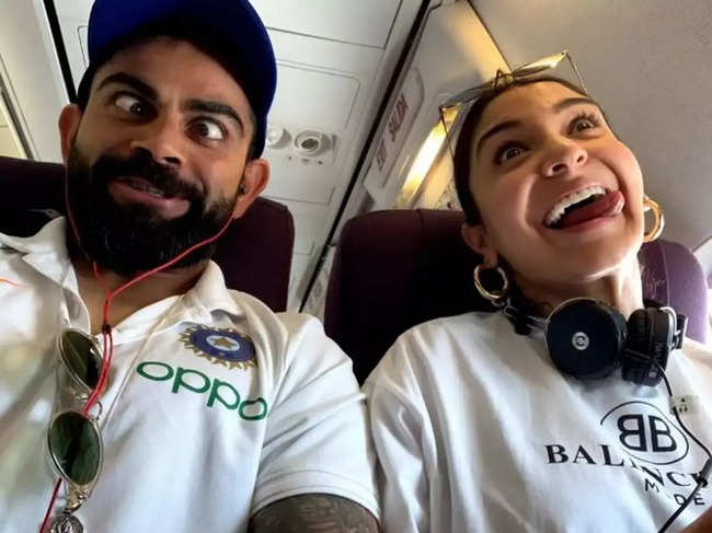 Virat Kohli dropped candid and happy pictures of Anushka Sharma on her birthday.