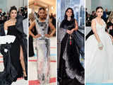 Desi girls rule at Met Gala 2023: Isha Ambani dazzles, Natasha Poonawalla's futuristic look, Alia Bhatt's pearl affair & Priyanka Chopra thigh-slit gown