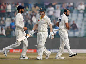 FILE PHOTO: Second Test - India v Australia