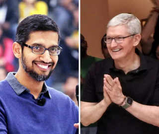 Why Google CEO Sundar Pichai and Apple CEO Tim Cook fought over 2 IITians