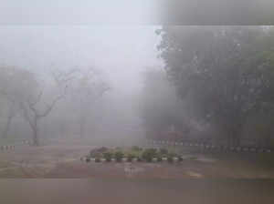 Delhi-NCR weather_ Thick May fog comes as surprise, visibility low.
