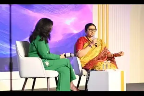 Smriti Irani, Former Cabinet Minister, Government of India, at the inaugural session.