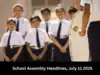 Image for School Assembly News Headlines for