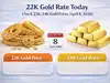 22k gold rate today: Check 22K, 24K gold prices (April 8, 2026) on Tanishq, Malabar Gold & Diamonds, Kalyan Jewellers, Joyalukkas and IBJA:Image