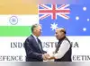 Image for India-Australia shake hands on undersea