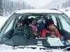 Wife, daughter and son waited in a car in snowfall at minus 4 degrees after the booked Gulmarg hotel was missing, MakeMyTrip ordered to pay Rs 48,775:Image
