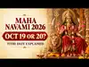 Maha Navami 2026 Today, October 19: Is It October 19 or 20? Check Tithi, Puja Vidhi and Homa Muhurat:Image