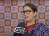 "Congress' samosa caucus has arrived in Maharashtra to trade lies": BJP leader Smriti Irani:Image