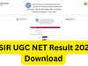 CSIR UGC NET Result 2024 announced at csirhrdg.res.in: Here are subject-wise cut-off marks:Image