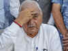 Hooda camp's show of strength before CLP meeting:Image