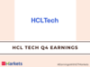 HCL Tech Q4 PAT up marginally to Rs 3,995 cr, misses estimates:Image