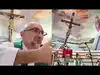 &lsquo;We are all going to die&rsquo;: Ecuador priest Patricio Alfredo S&aacute;nchez Molinari&rsquo;s last words during Mass before a falling crucifix struck him and caused his death:Image