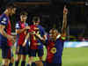 Confident Barca visit unpredictable Liga champions Madrid:Image