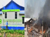 Sandeshkhali incident: Fresh protests erupt as properties belonging to accused TMC leaders set on fire:Image