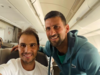 Tennis titans Novak Djokovic, Rafael Nadal reunite in-flight ahead of Sunshine Double:Image
