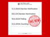 Fake Lok Sabha Election schedule alert! ECI warns against misinformation:Image