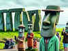View: Whether visiting Stonehenge or Easter Island, everybody must get stoned:Image