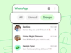 WhatsApp update: Now stay organised with new 'Chat Filters' feature; here's how it works:Image