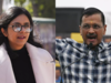 Swati Maliwal's video allegedly shot inside Delhi CM Arvind Kejriwal's residence surfaces on social media, MP says it's 'out of context':Image