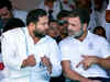 Tejashwi Yadav shares light-hearted 'fish bone' jokes during lunch with Rahul Gandhi:Image